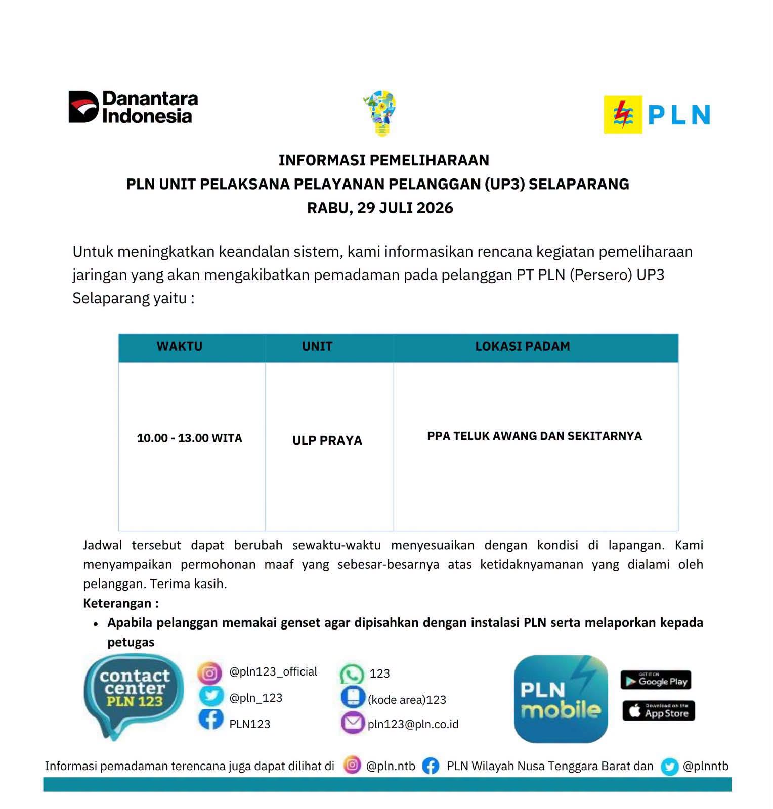 PENGUMUMAN