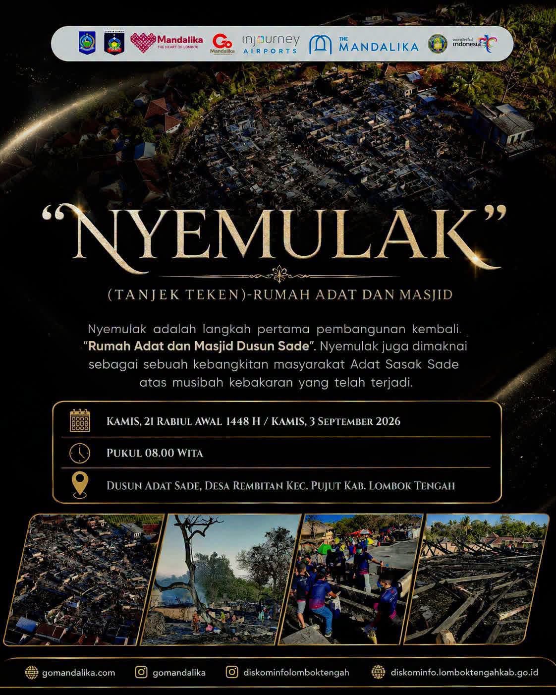 Nyemulak, Langkah Awal Bangkitnya Kampung Adat Sade