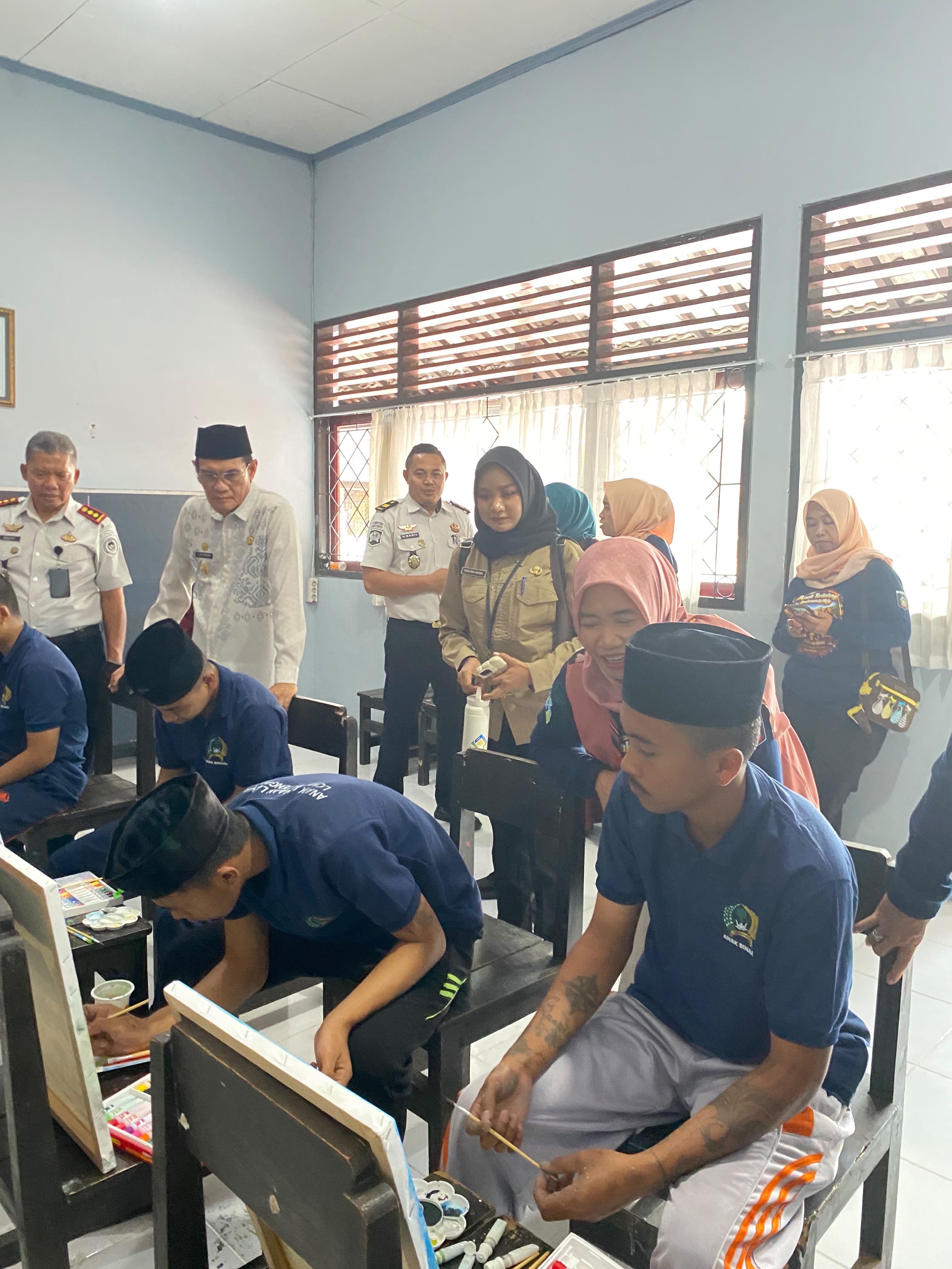 Wakil Bupati Lombok Tengah Terima Kunjungan Kasih Paguyuban Pemasyarakatan NTB dalam Rangka Hari Anak Nasional ke-42 di LPKA Kelas II Lombok Tengah