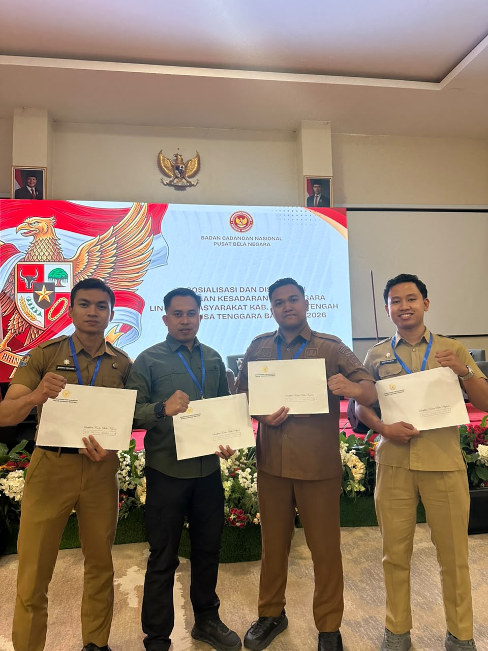Bupati Lombok Tengah Hadiri Pembukaan Sosialisasi dan Diseminasi Pembinaan Kesadaran Bela Negara